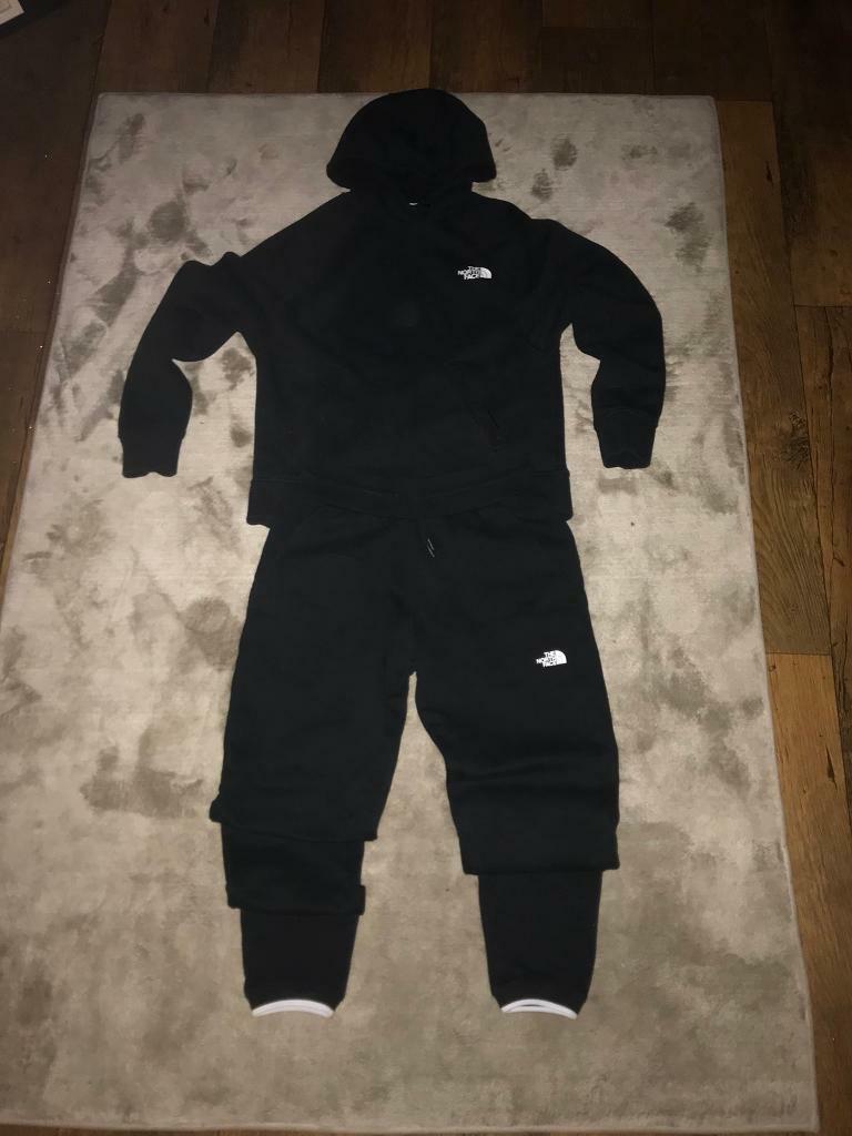 girls north face tracksuit